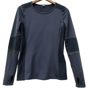 GapFit Long Sleeve Activewear Top - size small - Thumbhole